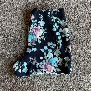 Floral Wet Seal Shorts